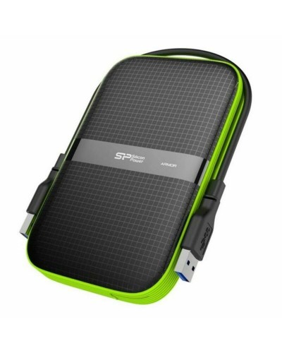 Extern Hårddisk Silicon Power A60 2.5" USB 3.0 1 TB Anti-shock Waterproof Svart