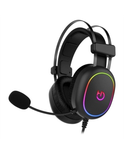 Hiditec GHE01 Auriculares Gaming con Micrófono - Negro/Rojo - Audio Optimizado
