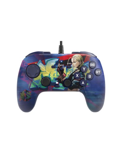 HORI Fighting Commander OCTA PC - Manette de jeu Cammy Bleu
