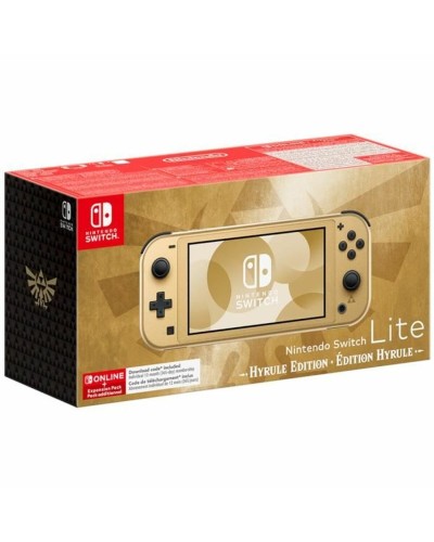 Nintendo Switch Lite Edición Hyrule Dorada - Portátil y Compacta
