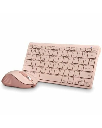 Keyboard and Mouse NGS FANTASYKITPINK Spanish Qwerty Pink