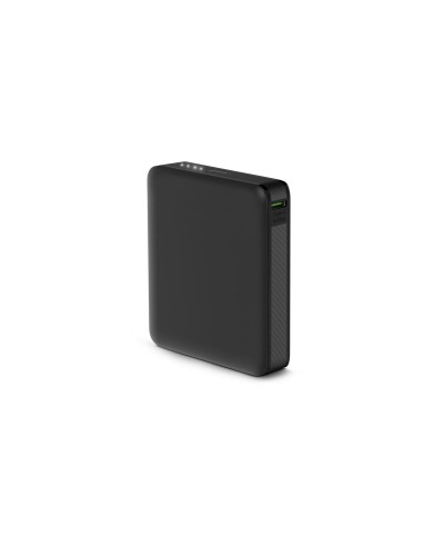 KSIX Powerbank 5000 mAh Schwarz - Universelles tragbares Ladegerät
