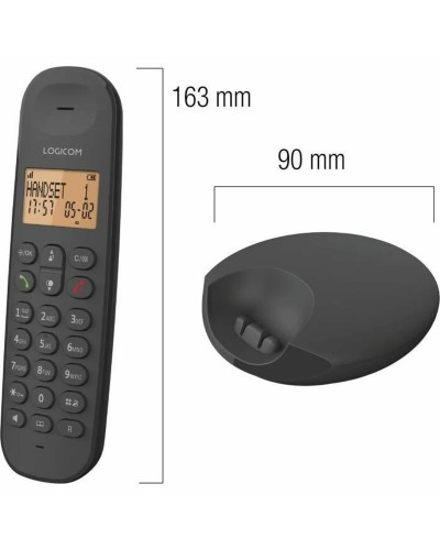 Lankapuhelin Logicom DECT ILOA 250 DUO Musta