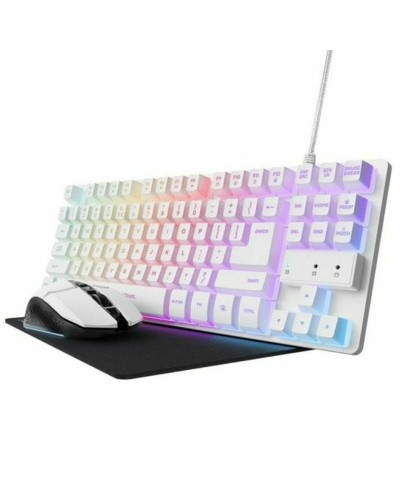 Trust GXT794W Kit Clavier et Souris Gaming Sans Fil - Disposition Italienne
