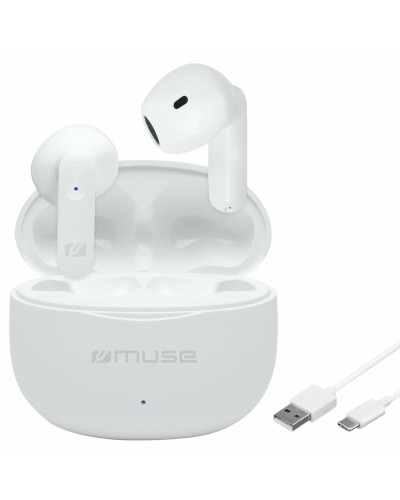 Hoofdtelefoon met microfoon Muse M270TWS BLANCO Wit