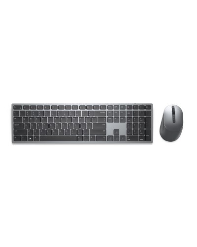Dell KM7321W Grau: Kabellose QWERTY-Tastatur und -Maus Spanisch
