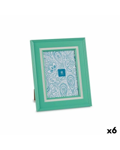 Fotoram Glas Grön Plast (23 x 28 x 2 cm) (6 antal)