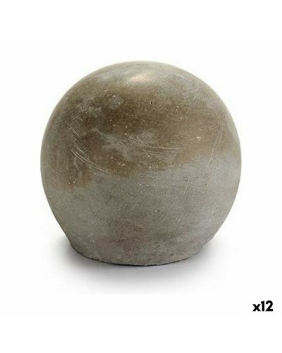 Prydnadsfigur Grå Cement Labda (10 x 10 x 10 cm) (12 antal)
