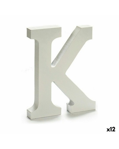 Brev K Trä Vit (1,8 x 21 x 17 cm) (12 antal)