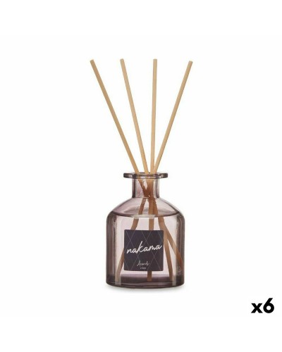Bâtonnets Diffuseurs Lin 250ml Lot de 6 pour Ambiances Parfumées
