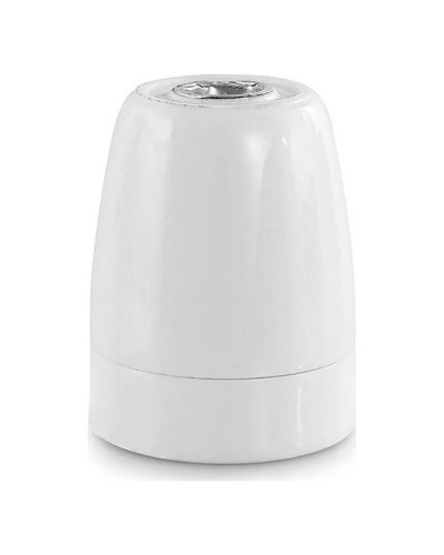 Portalámparas EDM E27 Blanco - Iluminación Estándar para Lámparas
