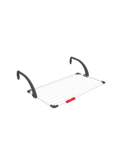 Waslijn Vileda 157229 Sunset CJ6 Om op het balkon te hangen Staal Wit Hars (110 x 56 x 28 cm) (10 m)