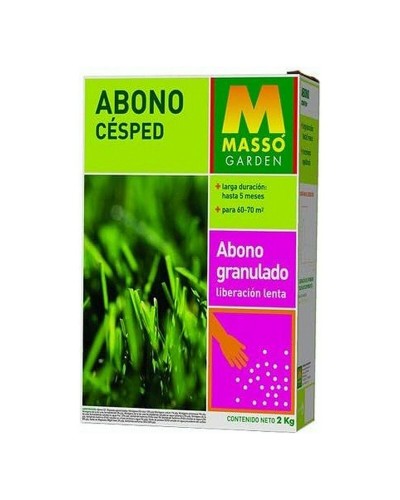 Engrais Granulés Massó pour Gazon | 2 Kg de Nutrition Supérieure
