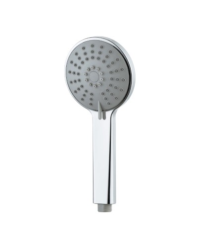 Pomme de Douche Ronde EDM ABS Chromé 10,3 x 3 x 23,5 cm

