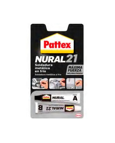 Secondenlijm Pattex nural 21 Grijs 22 ml Pasta