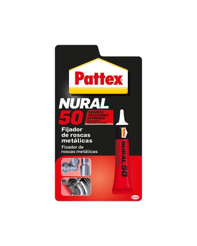 Colle Instantanée Pattex Nural 50 - Liquide Rouge, 10 ml

