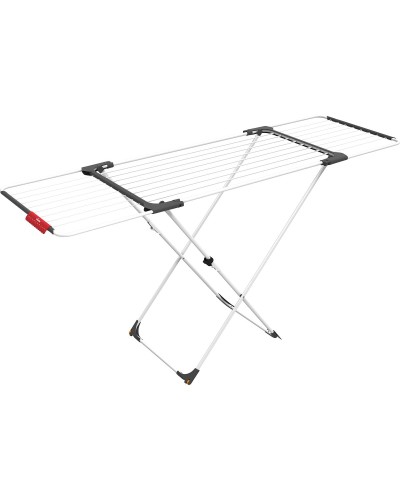 Vileda Surprise Wäscheständer: Ausziehbar, 20 m, Grau Stahl und Aluminium
