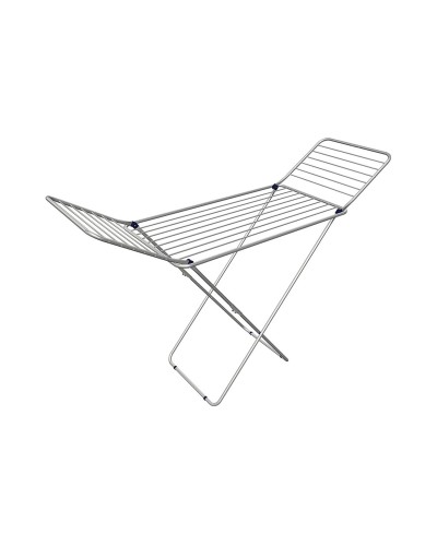 Vouwbare Waslijn Gimi Alucom X Legs Zilverkleurig Staal Aluminium 20 m