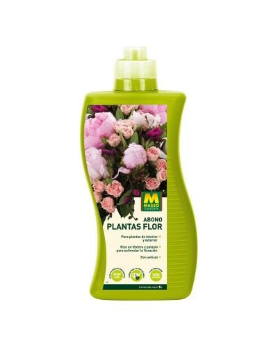 Engrais Fleurs Massó 1 Litre, Nutrition Végétale Non Organique
