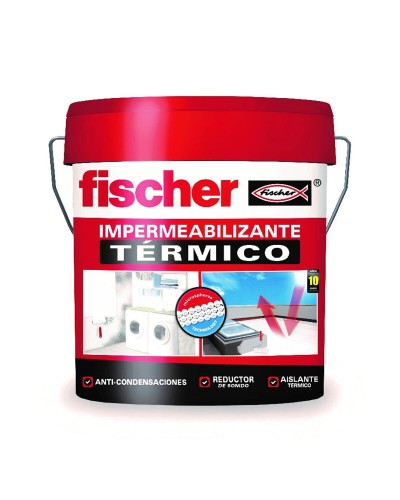 Impermeabilizzante Fischer MS Bianco 4 L per Protezione Murale Anti-Muffa e Umidità