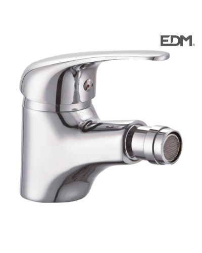 Grifo Monomando EDM de Acero Inoxidable | Mezclador para Fregadero | Acabado Latón
