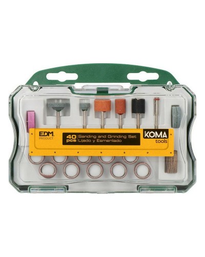 Kit Attrezzi Multiuso Koma Tools 40 Pezzi | Kit di Riparazione Essenziali per Casa, Auto e Viaggio