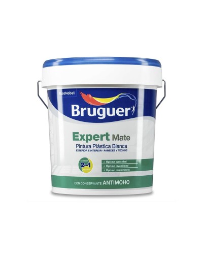 Bruguer Bianco Lucido 4 Litri | Pittura Lavabile per Pareti e Soffitti