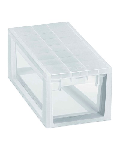 Byrå Terry LightDrawer S Flera användningsområden Transparent polypropen (19,6 x 39 x 16 cm)