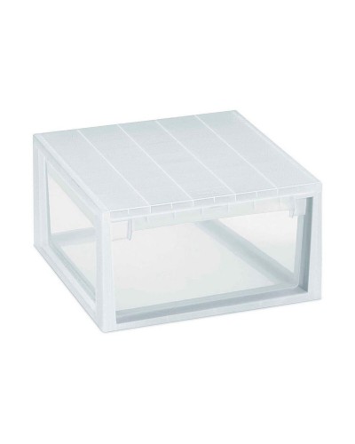 Lipasto Terry LightDrawer L Monikäyttöinen Valkoinen Läpinäkyvä polypropeeni Muovinen 39,6 x 39 x 21,3 cm