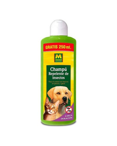 Massó Flohshampoo für Haustiere | Effektive Flohkontrolle | 1-Liter-Flasche
