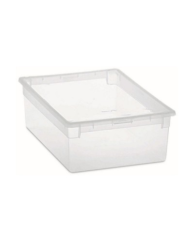 Terry Light Box M: Caja Multiusos de Plástico con Tapa Transparente (27,8 x 39,6 x 13,2 cm)

