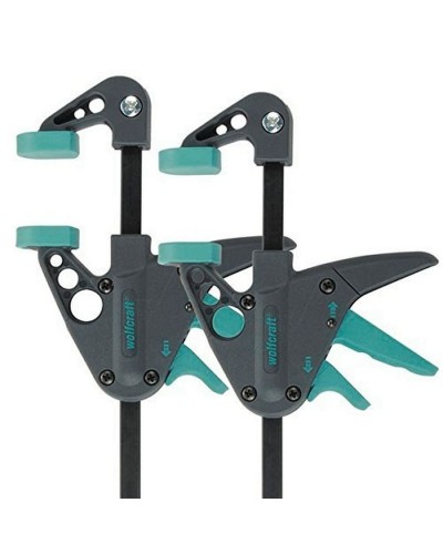 Wolfcraft Einhandzwinge zum Spannen und Fixieren (40-110 mm)
