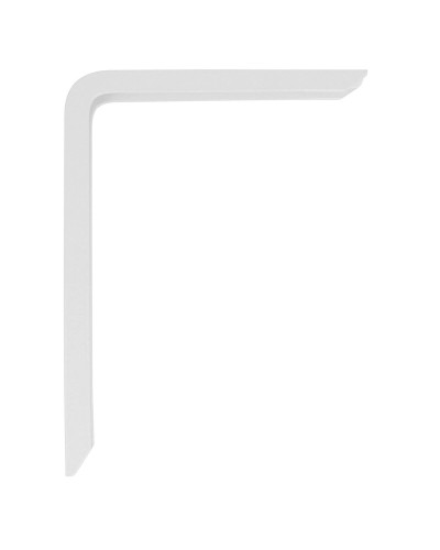 Muurbeugel AMIG 4plus-21115 Planken Aluminium Wit (35 x 20 cm)