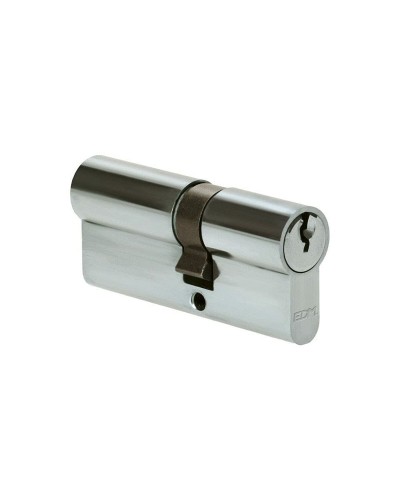 Cilindro EDM R13 Europeo Palanca Corta Niquel Plata (70 mm)
