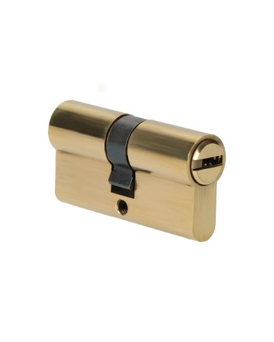 EDM Zylinder r13 Gold Messing, Kurzer Hebel - 60 mm
