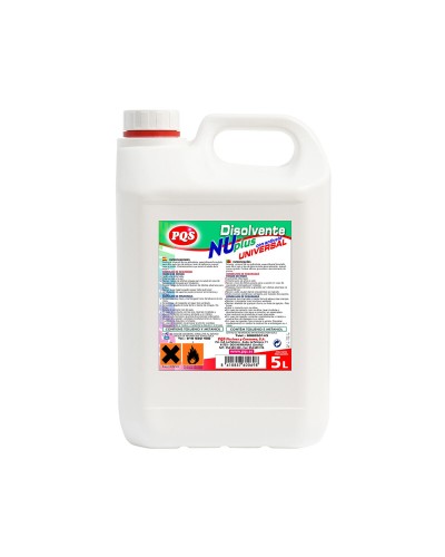 Solvente Universale PQS NU Plus - 5 Litri per Pulizia e Sgrassaggio