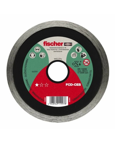 Disco de corte Fischer: 125 mm, multimaterial, para amoladoras angulares.
