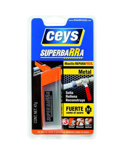 Masilla Rellena Grietas Ceys Barra 47g | Repara Grietas y Agujeros en Paredes
