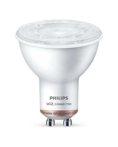 Lampada LED Philips Wiz GU10 4,7 W Bianco F 345 Lm Regolabile (2700-6500 K)