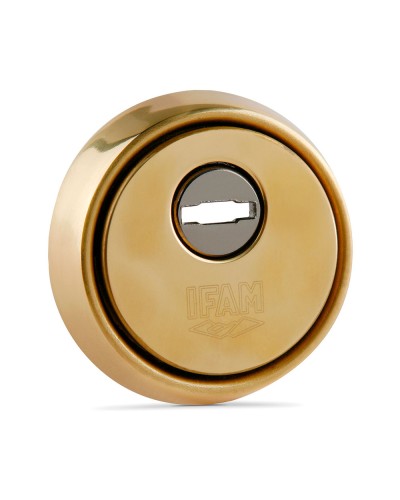 IFAM ES700L Scudo Protettivo in Ottone Dorato, Diametro 61 mm, per Cilindri