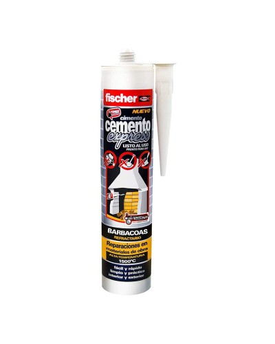 Fischer Mastic d'étanchéité Ciment 300ml pour Constructions et Réparations
