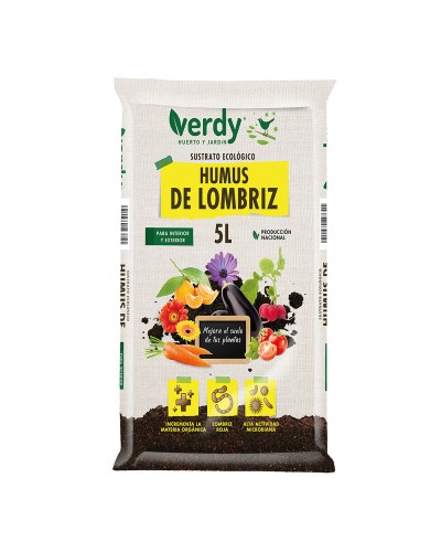 Verdy Organic Liquid Humus 5 L - Ideal for Nourishing Plants and Improving Soil Health
