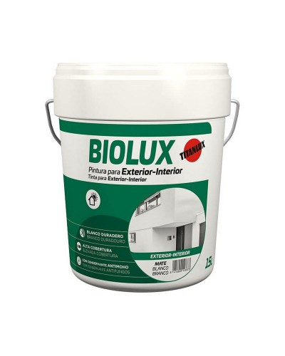 Titan Biolux Paint 4L Matte White - Ecological and Antibacterial
