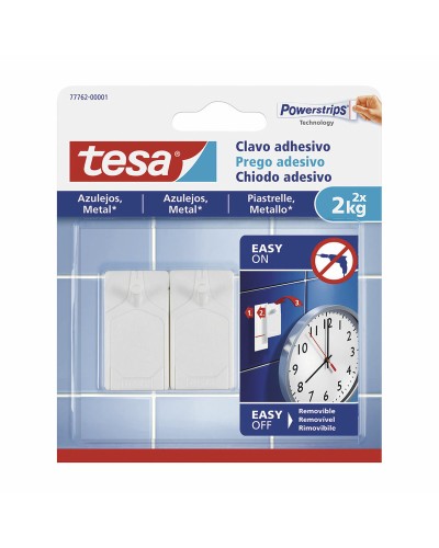 Cintres TESA, 2 pièces, Capacité 2 Kg, Pratiques et résistants
