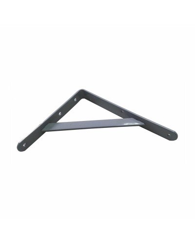 Escuadra Fepre Gris Acero, 20 x 25 cm, Ideal para Trazados y Mediciones
