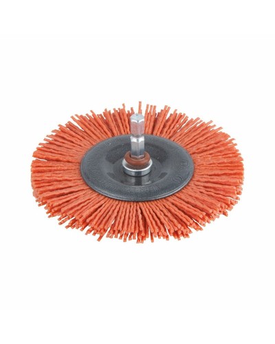 Disco Abrasivo Wolfcraft da 125 mm, Grana 80, per Smerigliatrici Angolari - Ideal per Taglio e Levigatura Metalli