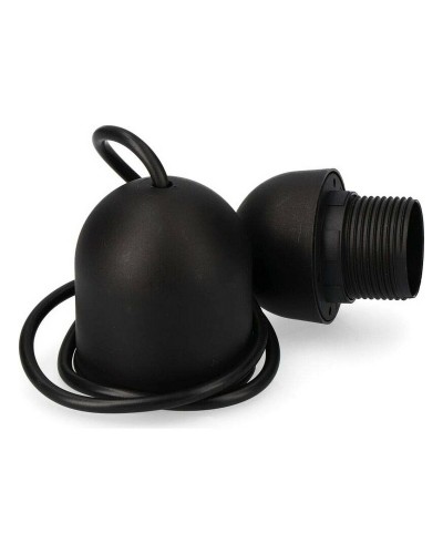 Portalámparas Negro EDM Termoplástico 250 V para Iluminación
