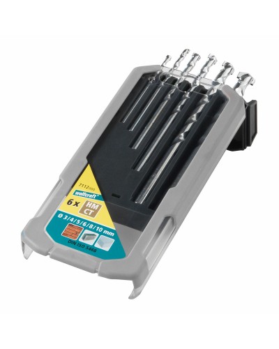 Spolset Wolfcraft 7112000 Sten 6 Delar