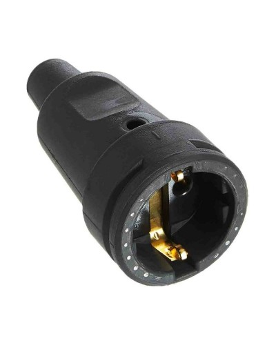 Plug-in base Kopp Lucht Zwart 250 V 16 A