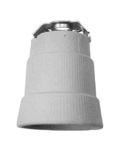 Lamphållare Solera Porslin Vit 250 V